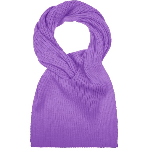 Шарф Yong, сиреневый фото 2