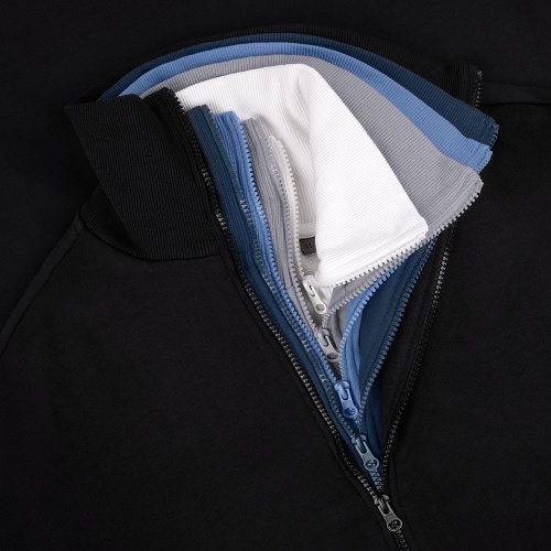 Толстовка унисекс Neofit, темно-синяя фото 3 Толстовка унисекс Neofit, темно-синяя фото 3