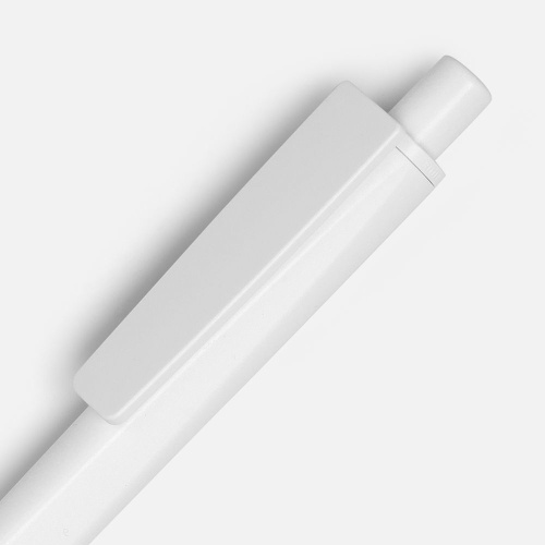 Ручка шариковая Ridge, белая фото 2 Ручка шариковая Ridge, белая фото 2