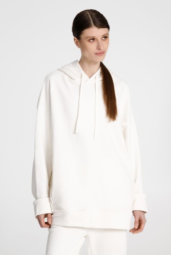 Худи унисекс H2, молочно-белое фото 2 Худи унисекс H2, молочно-белое фото 2