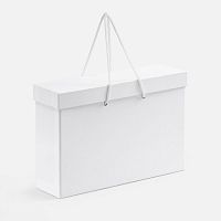 Коробка Handgrip, горизонтальная, белая