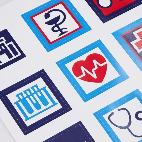 Стикерпак бумажный Industry, медицина фото 2 Стикерпак бумажный Industry, медицина фото 2