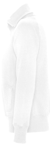 Толстовка женская на молнии Soda 280 белая фото 4