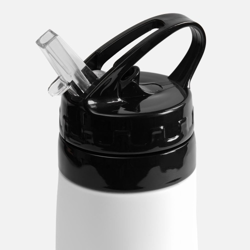 Складная бутылка для воды Langfossen, белая фото 2 Складная бутылка для воды Langfossen, белая фото 2