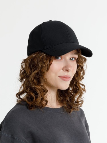 Бейсболка Cityscape, черная фото 5 Бейсболка Cityscape, черная фото 5