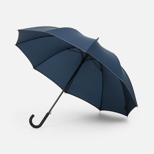 Зонт-трость Abrego, темно-синий фото 2