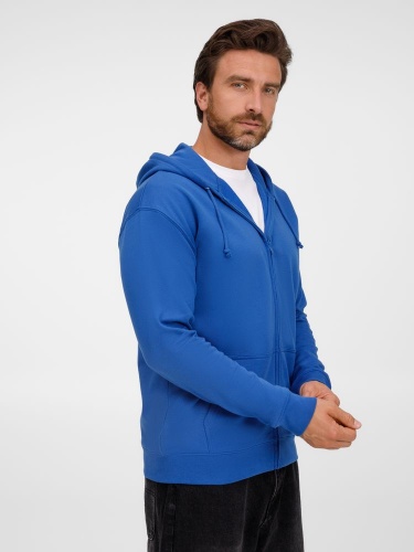 Толстовка унисекс Carter, ярко-синяя (royal) фото 3