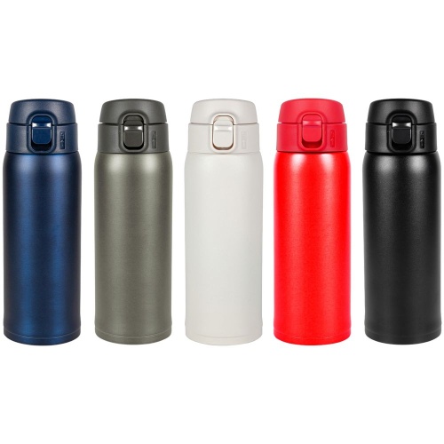 Термокружка Relaxika, ver.2, красная фото 3