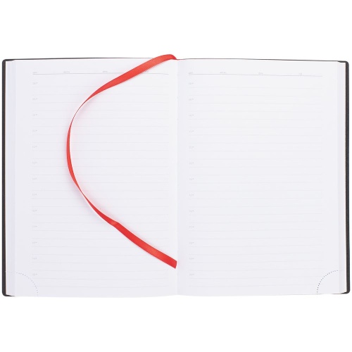 Ежедневник Vivian Metal, недатированный, красный фото 4 Ежедневник Vivian Metal, недатированный, красный фото 4