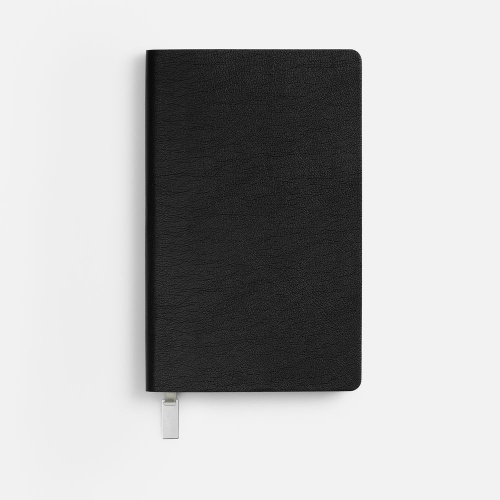 Ежедневник Petrus, недатированный, черный с серебром фото 2