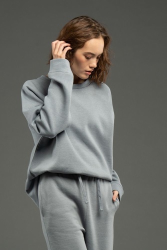 Свитшот унисекс S2, серый фото 2