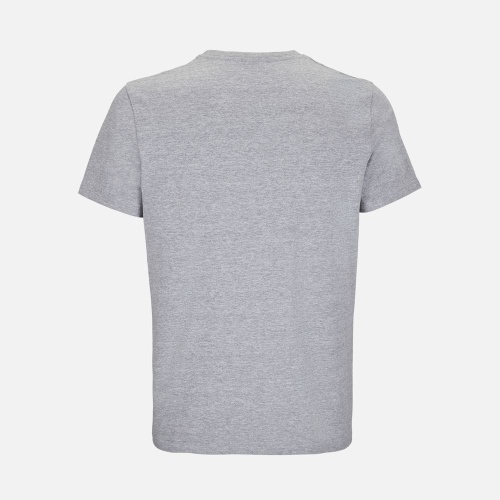 Футболка унисекс Lyam, серый меланж фото 3