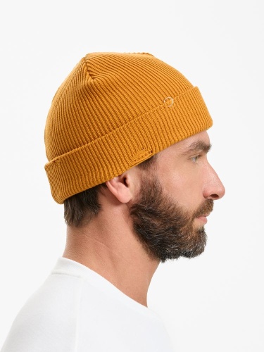 Шапка Ribelle, темно-желтая (горчичная) фото 4