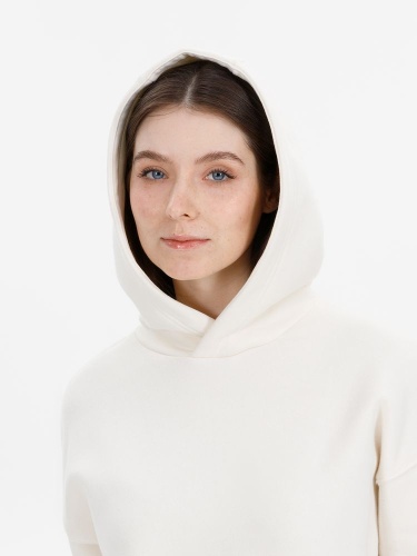 Худи оверсайз унисекс Snuggie, молочно-белое фото 9