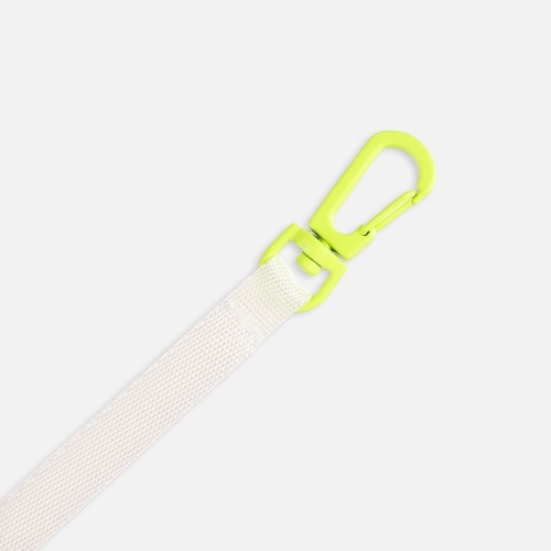 Застежка-карабин Snap Hook, S, желтый неон фото 3