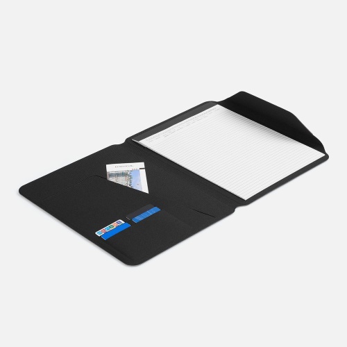 Папка с блокнотом Firmans, черная фото 3