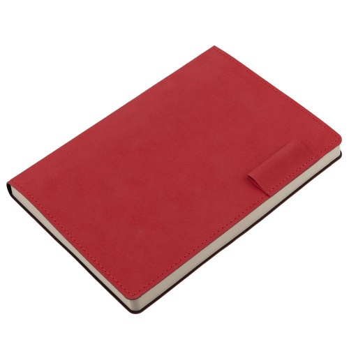 Ежедневник Lable, недатированный, красный фото 3