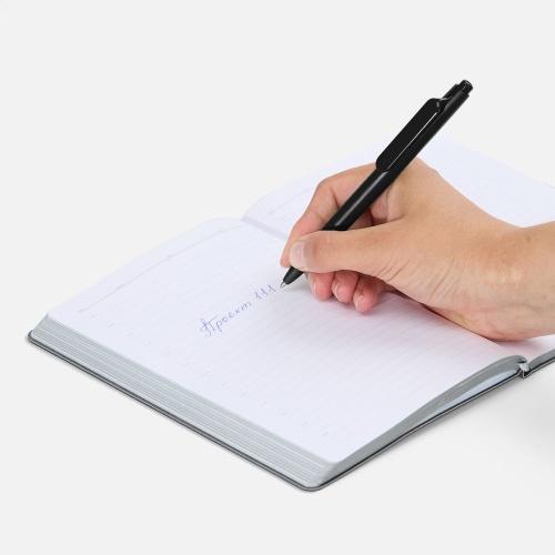 Ручка шариковая Prodir DS11 PMP, черная фото 3 Ручка шариковая Prodir DS11 PMP, черная фото 3