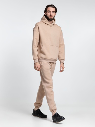Худи Kulonga Oversize, бежевое фото 15