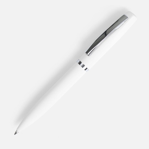 Ручка шариковая Bolt Soft Touch, белая