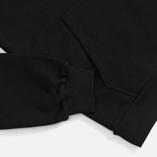 Худи унисекс оверсайз Daylero, черное фото 3