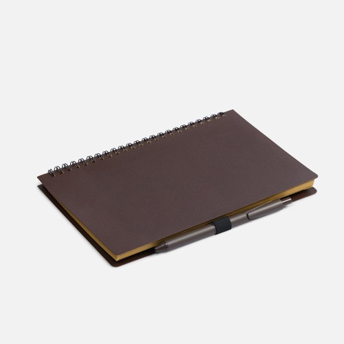 Блокнот на спирали Coffeist, коричневый фото 5 Блокнот на спирали Coffeist, коричневый фото 5