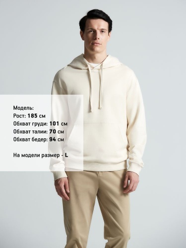 Худи Kirenga 2.0, молочно-белое фото 3