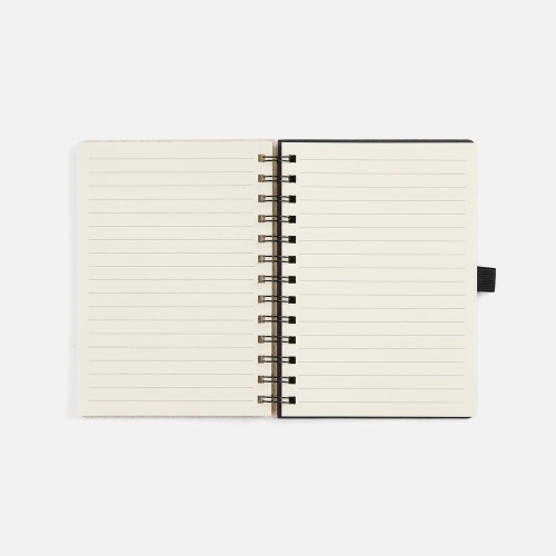 Блокнот на спирали Intrigo, белый фото 7 Блокнот на спирали Intrigo, белый фото 7