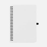 Блокнот на пружине Stone Line, белый