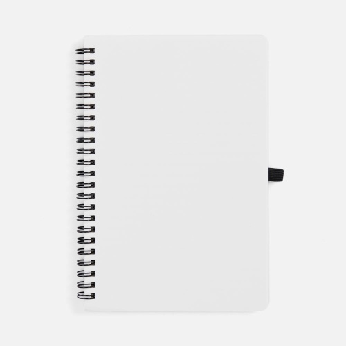 Блокнот на пружине Stone Line, белый Блокнот на пружине Stone Line, белый