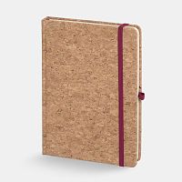 Блокнот Corkfolio, красный