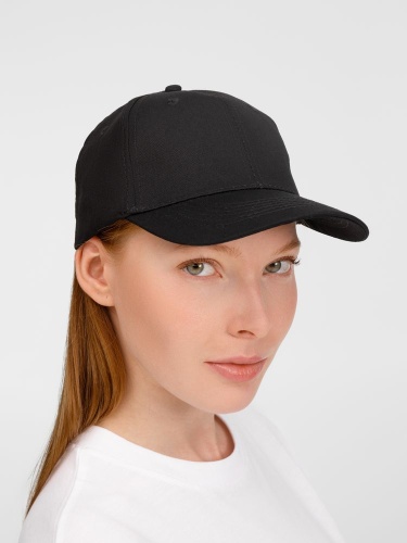 Бейсболка Apollo, черная фото 3