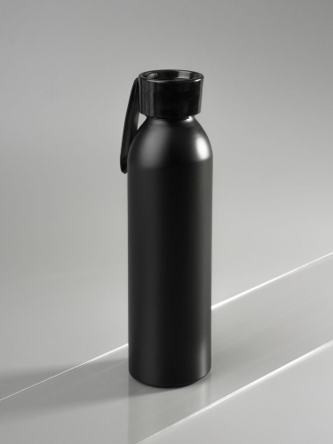 Бутылка для воды Brooke, матовая черная фото 3 Бутылка для воды Brooke, матовая черная фото 3