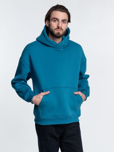Худи Kulonga Oversize, бирюзовое фото 11