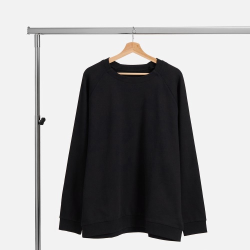 Свитшот унисекс Avenu, черный фото 2