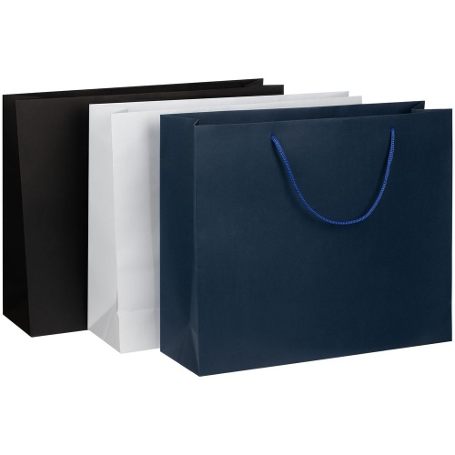 Пакет бумажный Arc L, черный фото 2