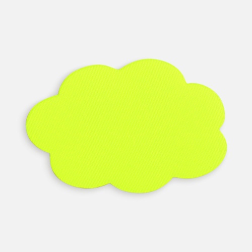 Наклейка тканевая Lunga Calum, L, желтый неон Наклейка тканевая Lunga Calum, L, желтый неон