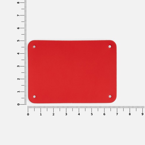 Лейбл Eta Soft Touch, XL, красный фото 2