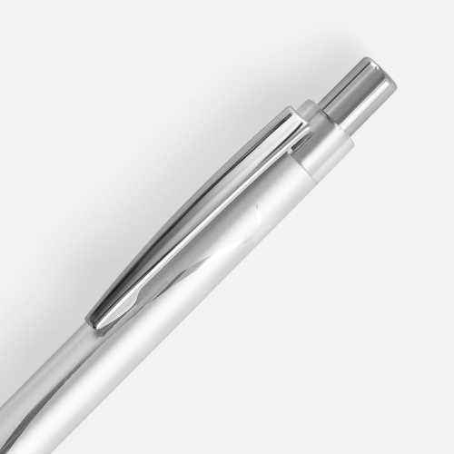 Ручка шариковая SparkLine, серебристая фото 3