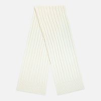 Шарф Bellish, белый (ванильный)