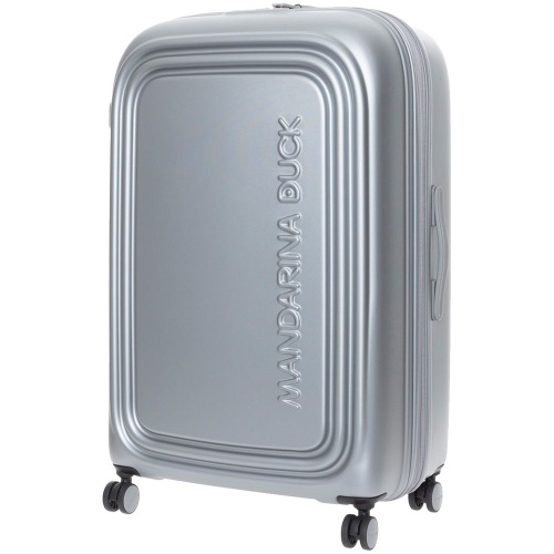 Чемодан Logoduck XL, серебристый Чемодан Logoduck XL, серебристый