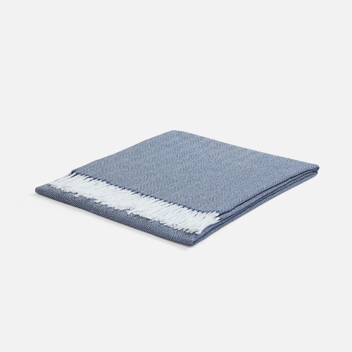 Плед «Гирвас», синий фото 3