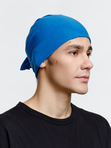 Многофункциональная бандана Dekko, синяя фото 3 Многофункциональная бандана Dekko, синяя фото 3