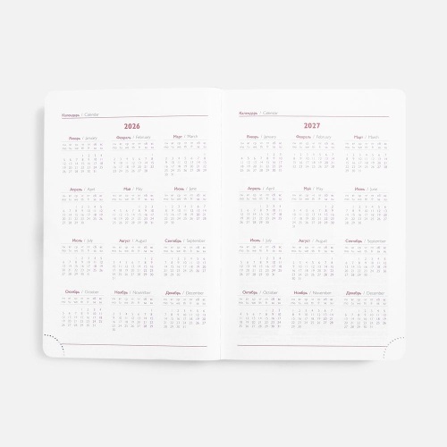 Ежедневник Faro, датированный, красный фото 7 Ежедневник Faro, датированный, красный фото 7