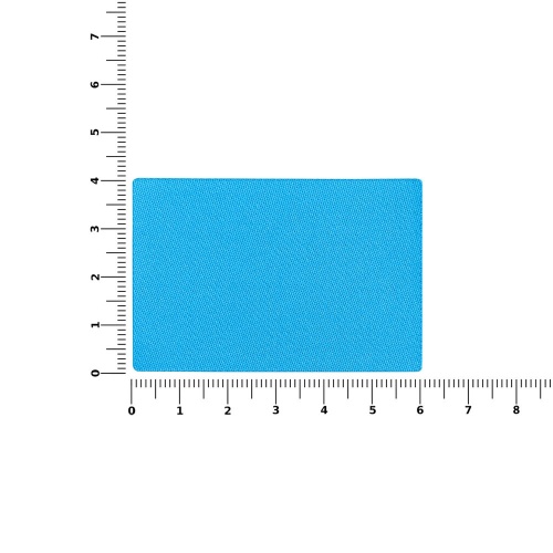 Наклейка тканевая Lunga, L, голубая фото 2 Наклейка тканевая Lunga, L, голубая фото 2