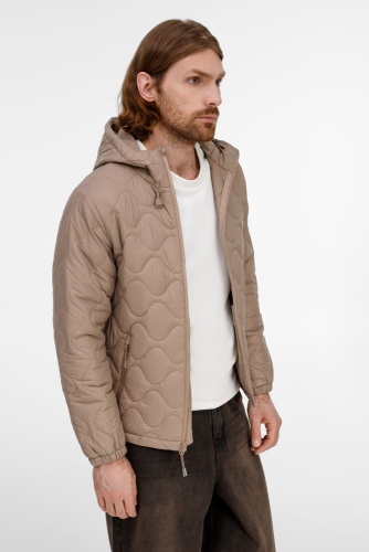 Куртка унисекс Tarnaby, бежевая фото 5 Куртка унисекс Tarnaby, бежевая фото 5