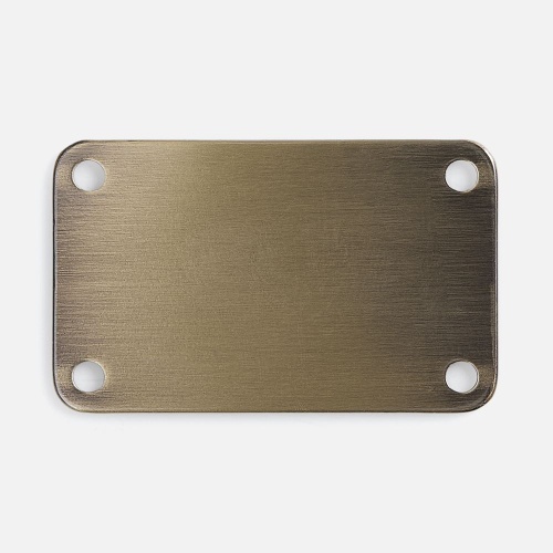 Шильдик металлический Furo, бронзовый фото 2 Шильдик металлический Furo, бронзовый фото 2