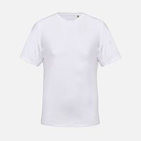 Футболка спортивная унисекс Storm, белая