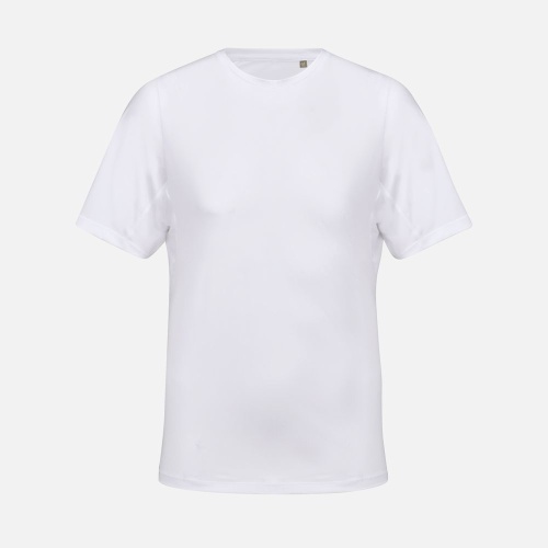 Футболка спортивная унисекс Storm, белая