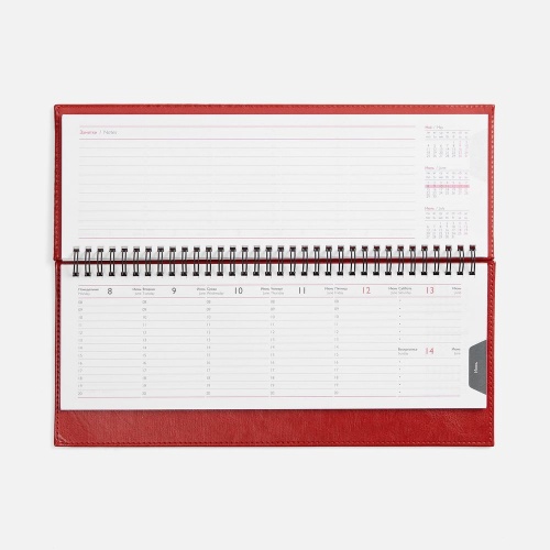 Планинг Faro, датированный, красный фото 3 Планинг Faro, датированный, красный фото 3